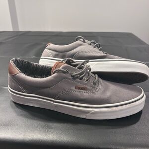 Men's Gray VANS Canvas Sneakers